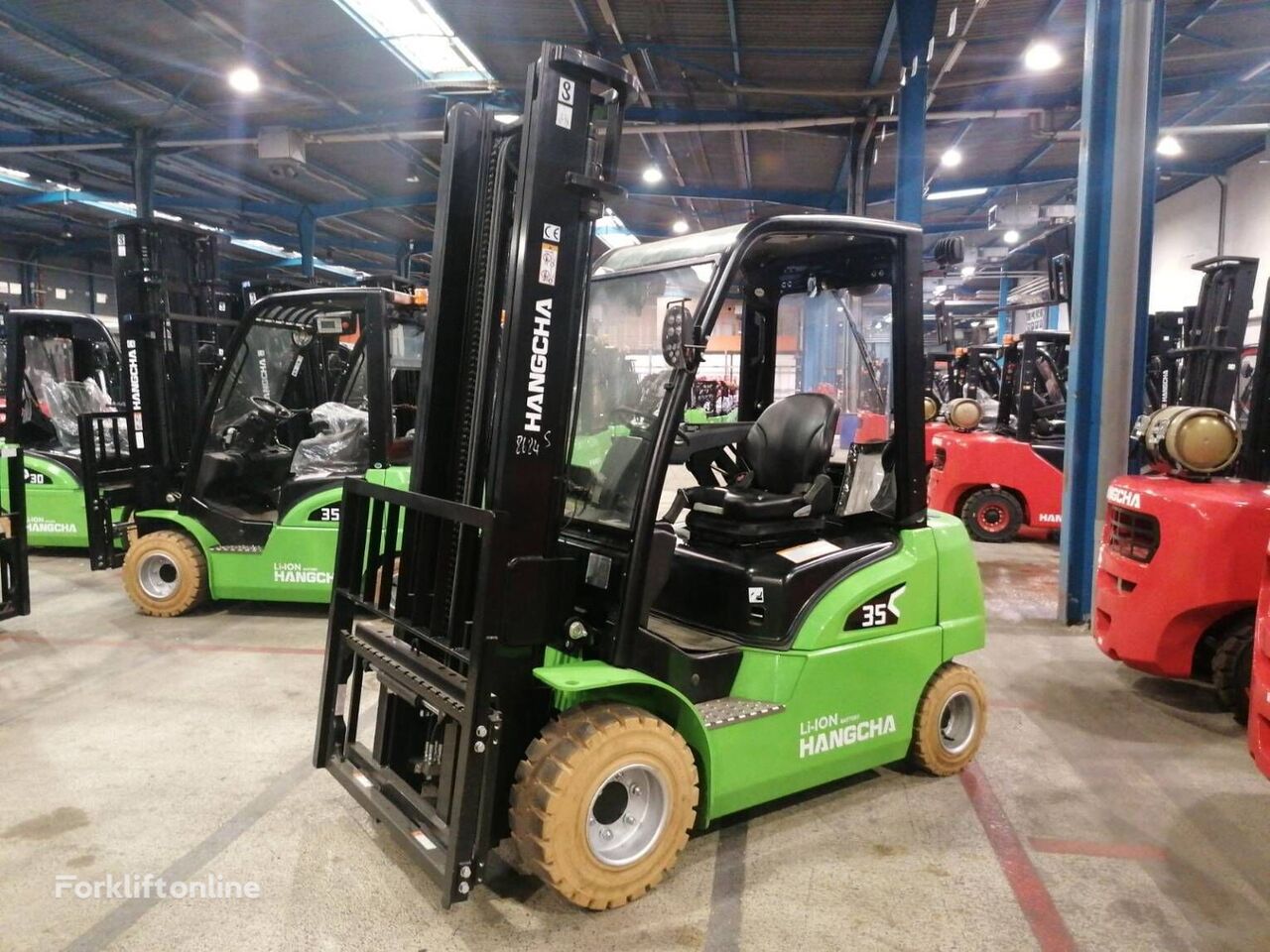 new Hangcha XC35 electric forklift