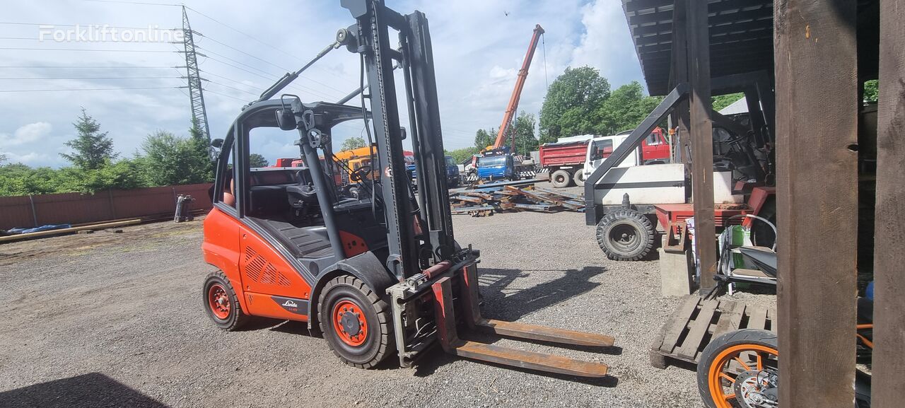 Linde H45 CNG  gas forklift