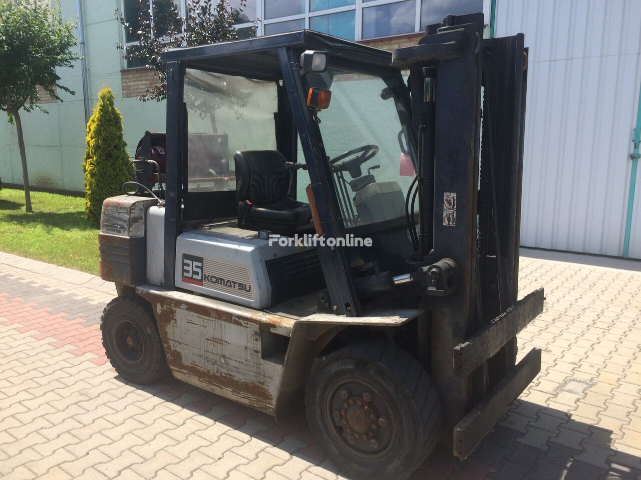 Komatsu FG35ZT-5  V-2821 petrol/gas forklift