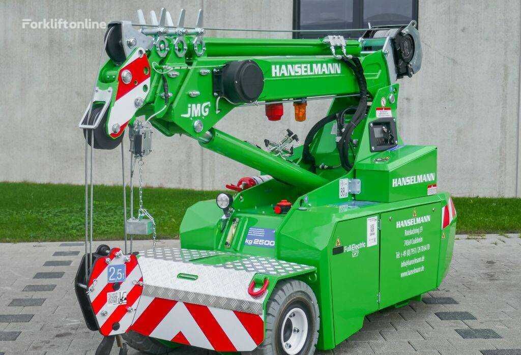 new JMG MC25S pick and carry crane