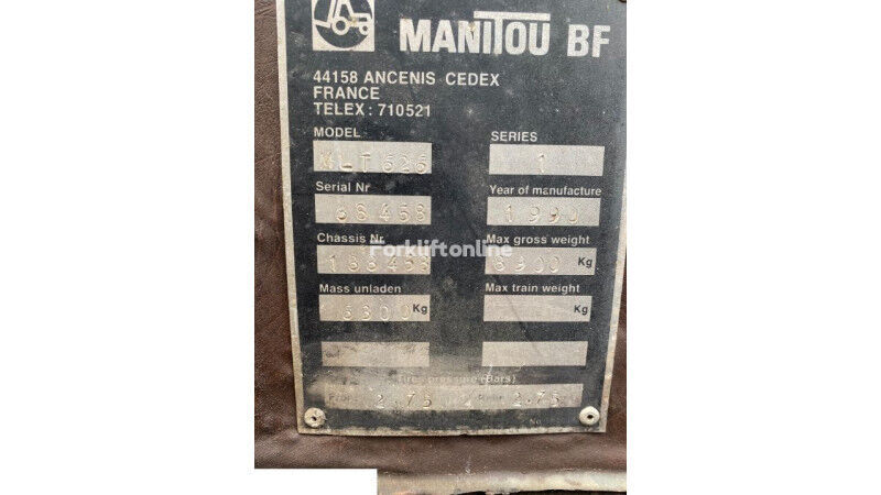 Manitou 4T engine for Manitou MLT 626 telehandler